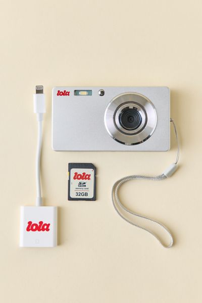 Shop Lola Essential Digital Camera Bundle In Silver At Urban Outfitters