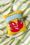 San Marzano Tomato Can Fleece Throw Pillow