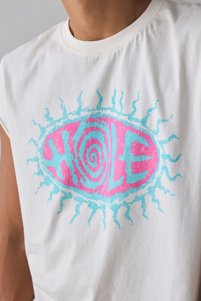 Backstage Graphic Cropped Muscle Tee #3