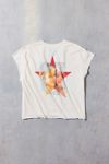 Backstage Graphic Cropped Muscle Tee