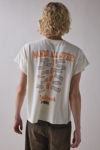 Backstage Graphic Cropped Muscle Tee