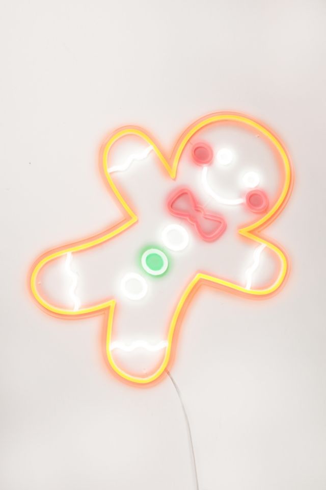 Echo Neon Gingerbread Man Neon Sign #3