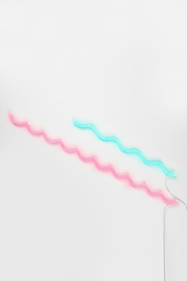 Echo Neon Wavy Lines Neon Sign #2