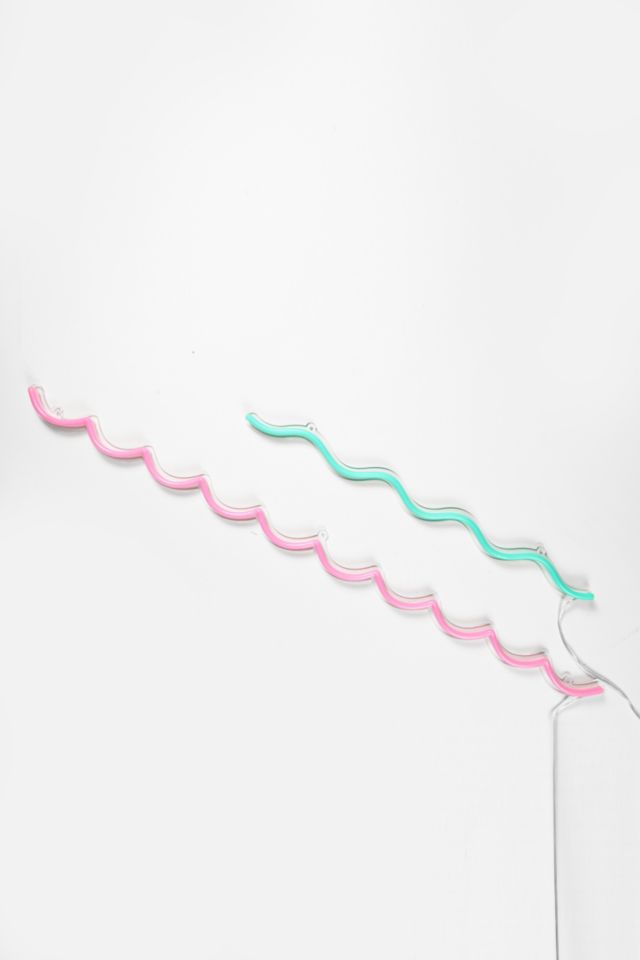 Echo Neon Wavy Lines Neon Sign #3