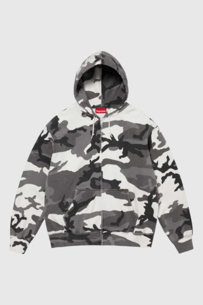 Supreme Work Zip Up Hooded Sweatshirt