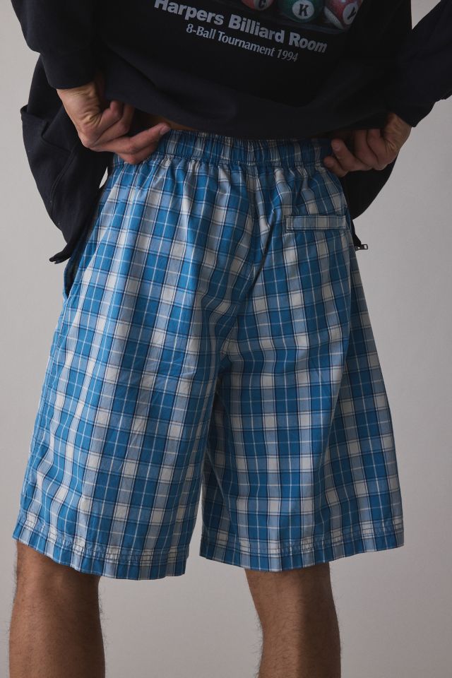 PLAID BAGGY DENIM SHORT – OBEY CLOTHING