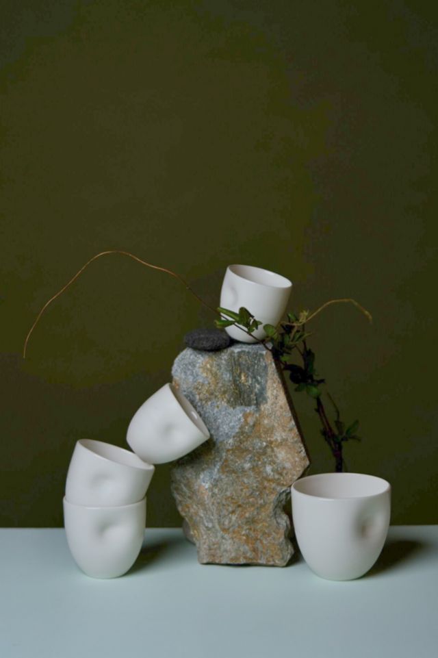Middle Kingdom x Carola Zee Unique Ware Porcelain Cup #1