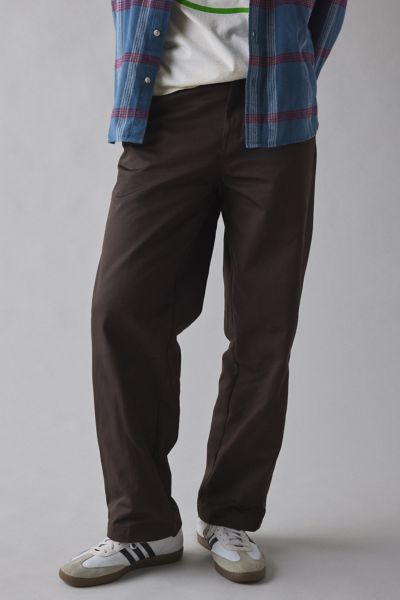 Dickies 248 Twill Chino Pant In Dark Brown, Men's At Urban Outfitters In Animal Print