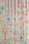 Porto Tile Pattern Shower Curtain
