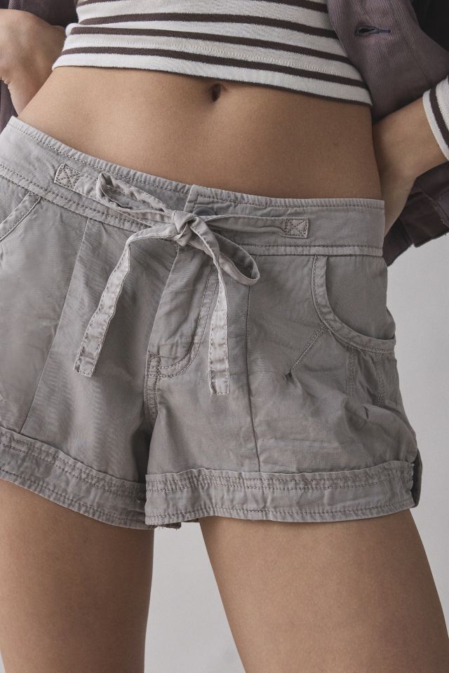 BDG Bailey Cotton Twill Utility Micro Short #1