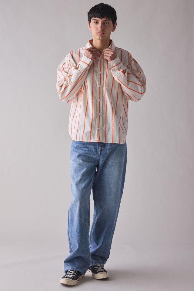 Chemise habillée à manches longues ample UO #3