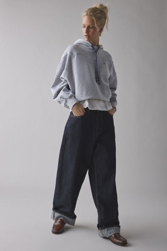 THE UPSIDE Lasso Jude Cropped Hoodie Sweatshirt #2