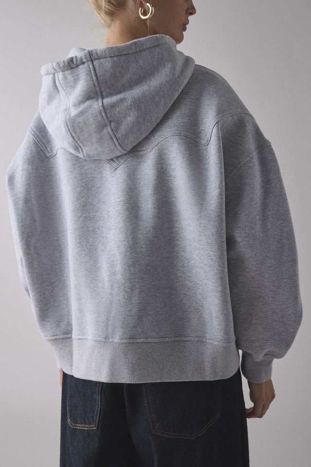 THE UPSIDE Lasso Jude Cropped Hoodie Sweatshirt #3