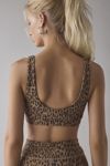 THE UPSIDE Panthera Daisy Scoop Neck Sports Bra