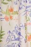 Santorini Patterned Shower Curtain