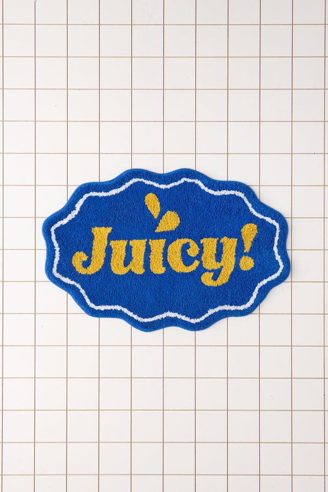 Fruit Sticker Shaped Tufted Bath Mat #1