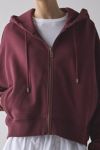 THE UPSIDE Ryder Jude Cropped Zip-Up Hoodie Sweatshirt
