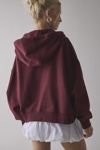 THE UPSIDE Ryder Jude Cropped Zip-Up Hoodie Sweatshirt