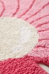 Clamshell Shape Tufted Bath Mat