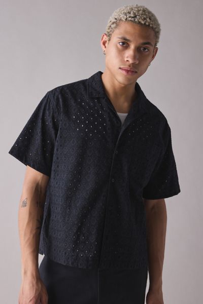 UO Liam Eyelet Shirt