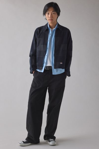 Dickies Unionville Pleated Work Pant In Black, Men's At Urban Outfitters In Black