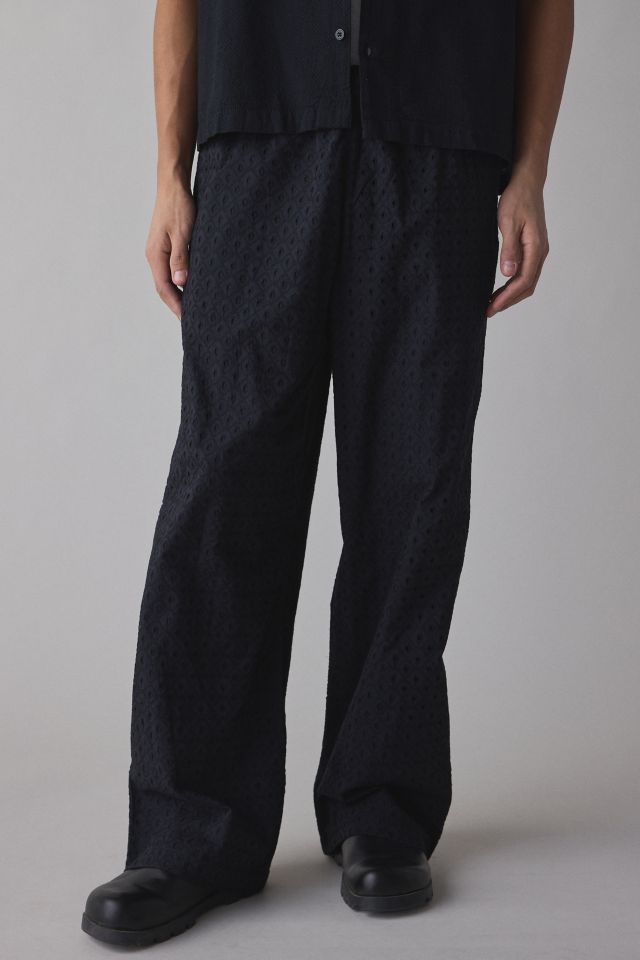 UO Beachside Resort Cotton Eyelet Pant | Urban Outfitters