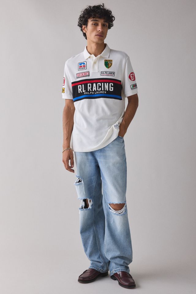 新着！POLO Ralph Lauren☆MotorsportsプリントTシャツ Polo Ralph Lauren Classic Fit Motorsport Graphic Jersey