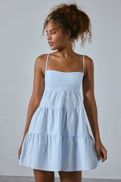 Kimchi Blue Alyx Tiered Ruffle Micro Short