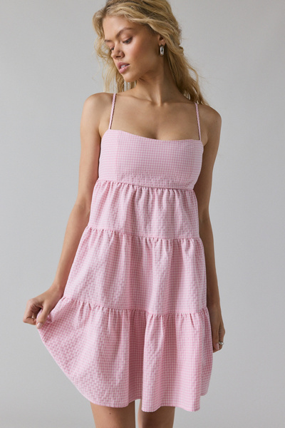 white christmas dresses Sassy Shortcake Picnic Blues Dress main image 0