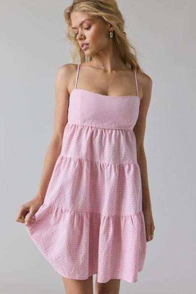 Billabong Fall For Ya Tiered Mini Dress | Urban Outfitters