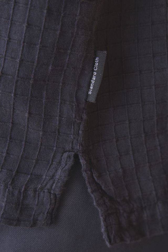 Standard Cloth Liam Textured Grid Shirt #4
