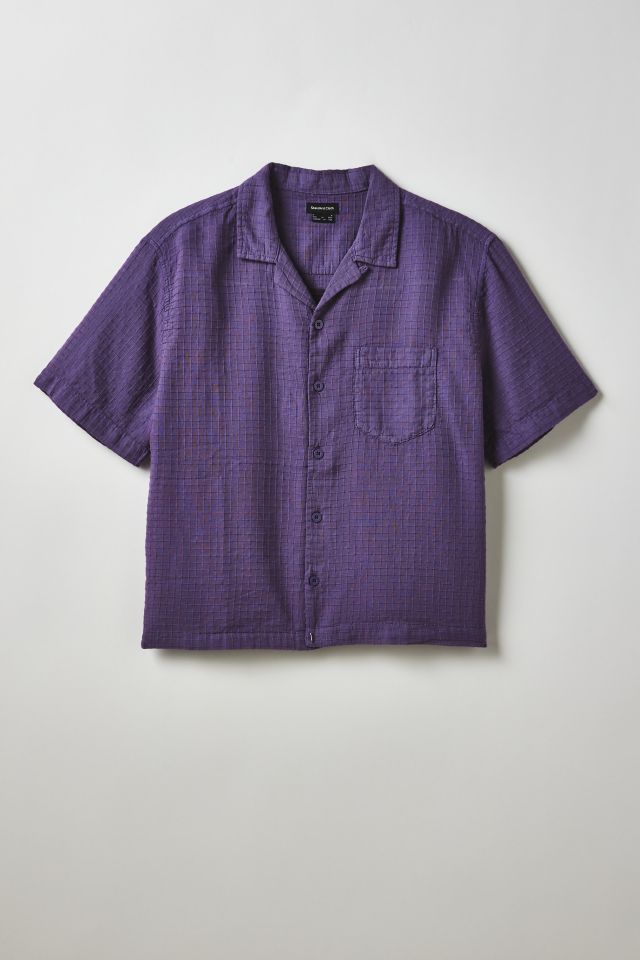 Standard Cloth Liam Textured Grid Shirt