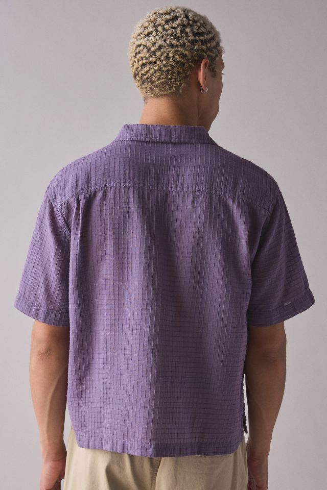 Standard Cloth Liam Textured Grid Shirt