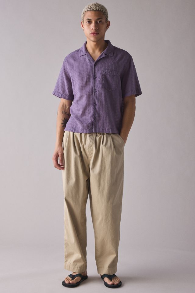 Standard Cloth Liam Textured Grid Shirt