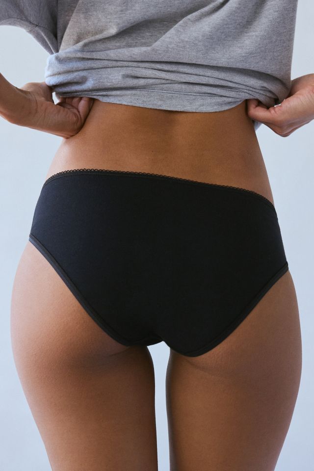 Out From Under Cotton Picot-Trim Hipster Undie #2