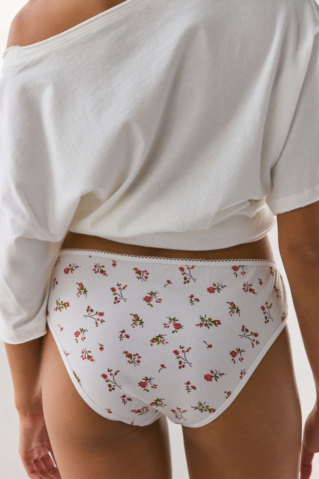 Out From Under Cotton Picot-Trim Hipster Undie