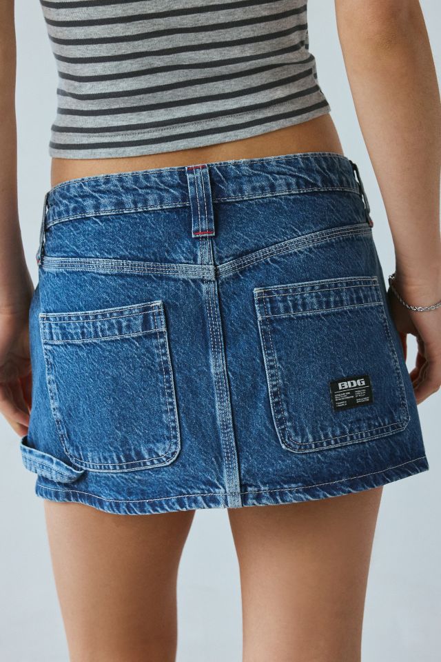 【INCHANT ME】Micro Carpender Mini Skirt INCHANT ME】[denim] Micro Carpender Mini Skirt (INCHANT ME