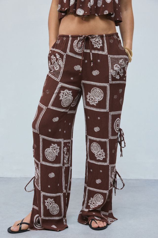 Out From Under Seaside Side-Tie Wide-Leg Pant #1