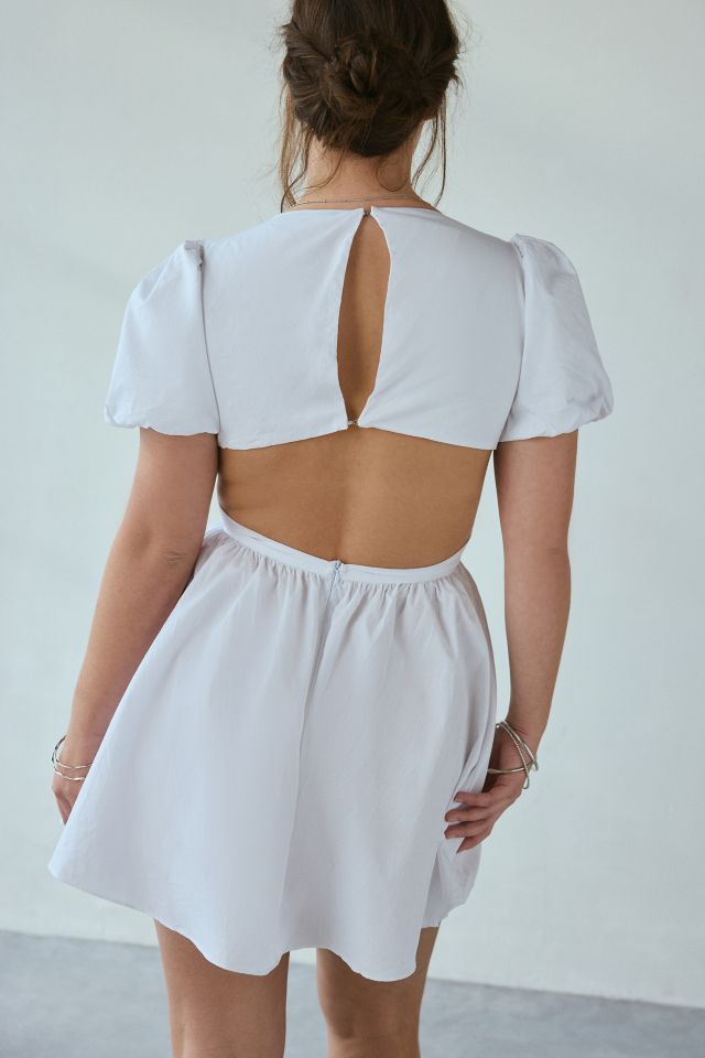 Glamorous O-Ring Cutout Open-Back Mini Dress #3