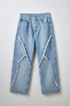 BDG Nitro Frayed Trim Baggy Fit Jean