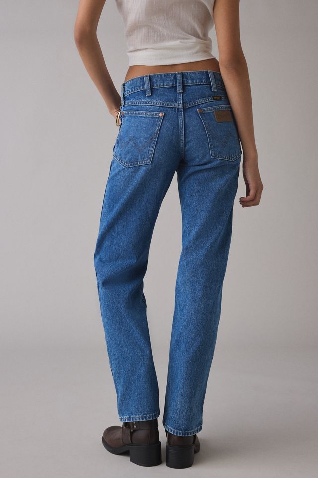 Wrangler Cowboy Low-Rise Straight Jeans