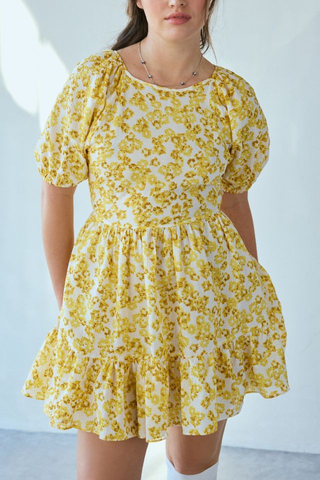 Glamorous Daisy Floral Tie-Back Mini Dress #2