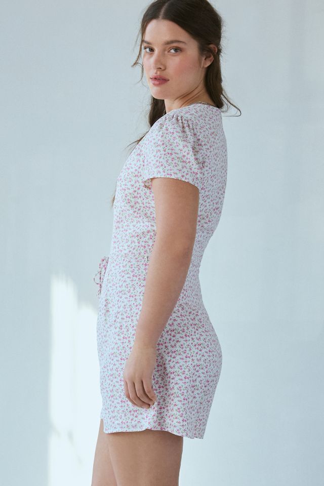 Glamorous Ditsy Floral V-Neckline Romper #2