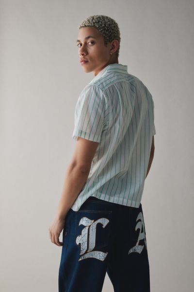 BDG NITRO LA BAGGY FIT JEAN IN DARK RINSE, MEN'S AT URBAN OUTFITTERS 