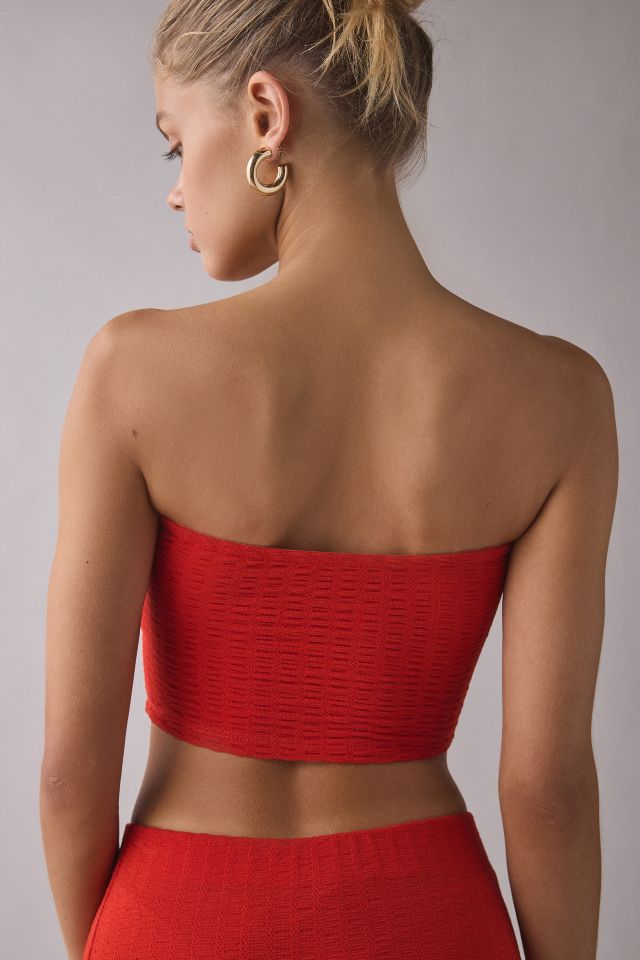 UO Oasis Knit Tube Top & Midi Skirt 2-Piece Set #5