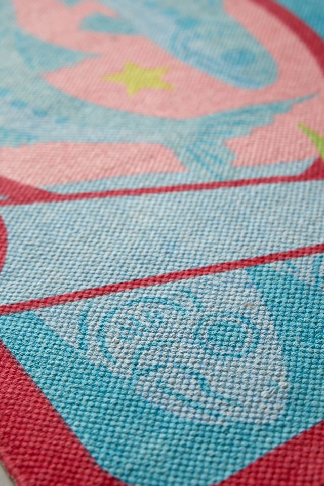 Sardine Tin Screen Printed Rug #2