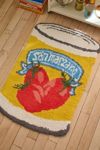 San Marzano Tomato Can Shape Tufted Shag Rug