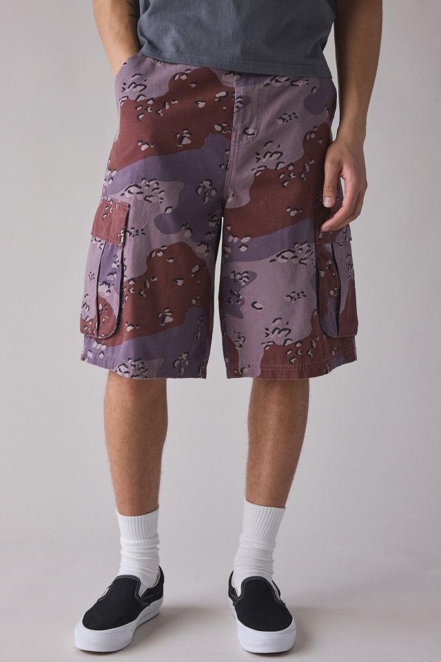 BDG Camo Canvas Cargo Short