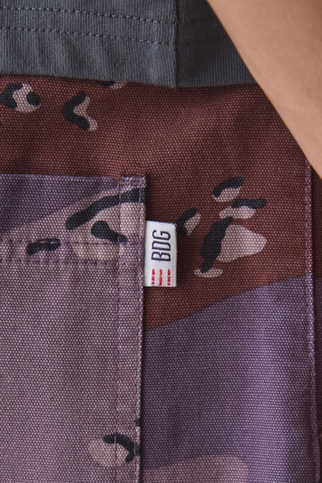 BDG Camo Canvas Cargo Short