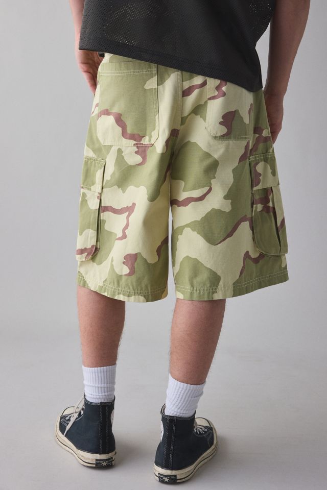 BDG Camo Canvas Cargo Short #1